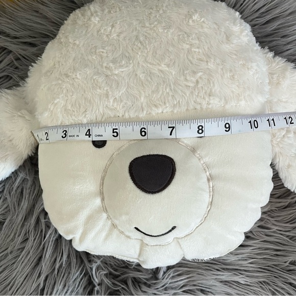 Target Bullseye's Playground Poodle Dog Face Soft Plush Pillow  11.5" - Picture 11 of 12
